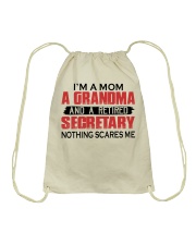 SECRETARY Drawstring Bag tile