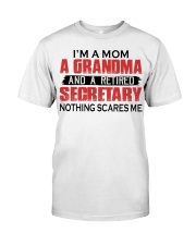 SECRETARY Classic T-Shirt front