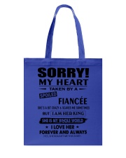 Gift for Fiance Tote Bag tile