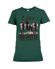 I Like Horse Premium Fit Ladies Tee tile
