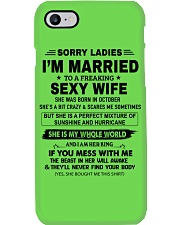 Gift for Husband - October Phone Case tile