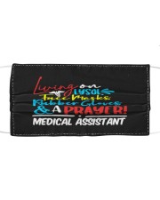 Medical Assistant Cloth face mask front