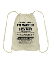 Gift for Husband - October Drawstring Bag tile