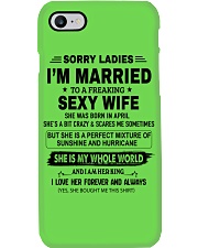 Gift for Husband - April Phone Case tile