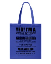 Gift for Boyfriend - December Tote Bag tile