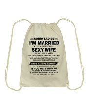 Gift for Husband - March Drawstring Bag tile