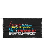 Nurse Practitioner Cloth face mask front