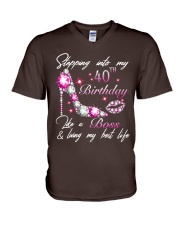40th V-Neck T-Shirt tile