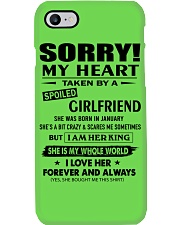 Gift for Boyfriend - January Phone Case tile