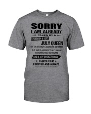 July Queen Classic T-Shirt front