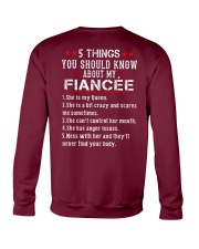 Special gift for your Fiance Crewneck Sweatshirt tile