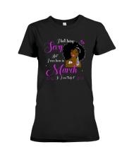 March Girl - Special Edition Premium Fit Ladies Tee thumbnail