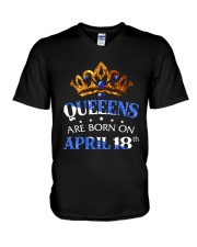 APRIL QUEEN V-Neck T-Shirt thumbnail