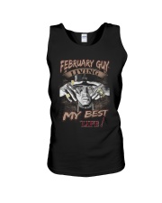 February Guy Living My Best Life Unisex Tank thumbnail