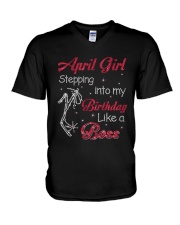 April Girl - Special Edition V-Neck T-Shirt thumbnail