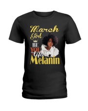 MARCH GIRL Ladies T-Shirt thumbnail