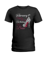 February-8th Ladies T-Shirt front