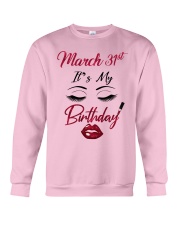 March 31th Crewneck Sweatshirt thumbnail