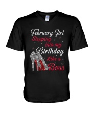 February Girl - Special Edition V-Neck T-Shirt thumbnail