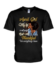April Girl - Special Edition V-Neck T-Shirt thumbnail