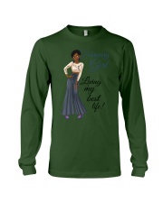 February Girl Living My Best Life Long Sleeve Tee thumbnail
