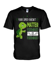 RUNNING FORWARD V-Neck T-Shirt thumbnail