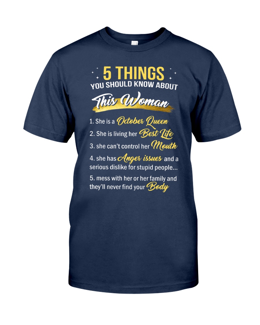 OCTOBER QUEEN Classic T-Shirt