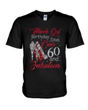 March Girl - Special Edition V-Neck T-Shirt thumbnail