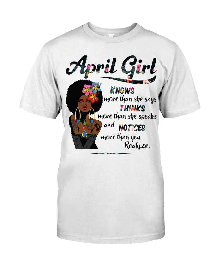 April Girl Classic T-Shirt