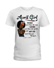 April Girl Ladies T-Shirt thumbnail