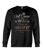 August 21st Crewneck Sweatshirt thumbnail
