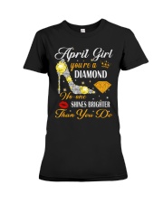 APRIL GIRL Premium Fit Ladies Tee thumbnail