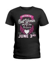 June 3rd Ladies T-Shirt thumbnail