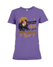APRIL GIRL Premium Fit Ladies Tee thumbnail