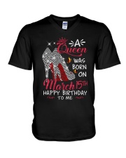 March 15th V-Neck T-Shirt thumbnail