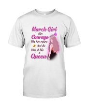 MARCH GIRL Classic T-Shirt front