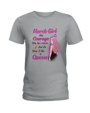 MARCH GIRL Ladies T-Shirt thumbnail