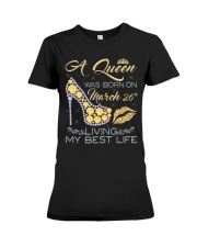 MARCH GIRL Premium Fit Ladies Tee thumbnail