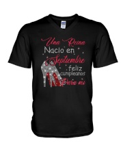 Septiembre V-Neck T-Shirt thumbnail