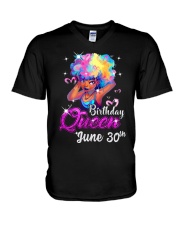 June 30th V-Neck T-Shirt thumbnail