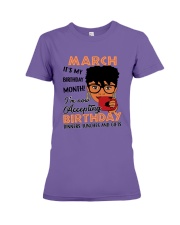 MARCH GIRL Premium Fit Ladies Tee thumbnail