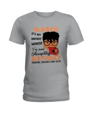 MARCH GIRL Ladies T-Shirt thumbnail
