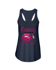 A Queen Was Born In March Ladies Flowy Tank thumbnail