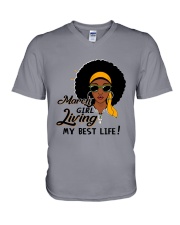 March Girl - Special Edition V-Neck T-Shirt thumbnail