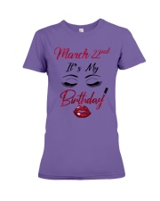 March 22nd Premium Fit Ladies Tee thumbnail