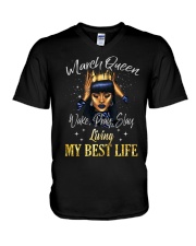 MARCH QUEEN V-Neck T-Shirt thumbnail