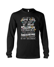 June Girl - Special Edition Long Sleeve Tee thumbnail