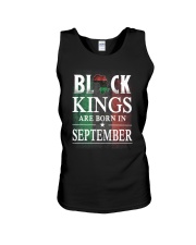 Black Kings Are Born In September Unisex Tank thumbnail