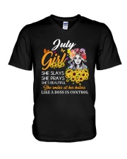 July Girl - Special Edition V-Neck T-Shirt thumbnail