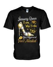 January Queen - Special Edition V-Neck T-Shirt thumbnail